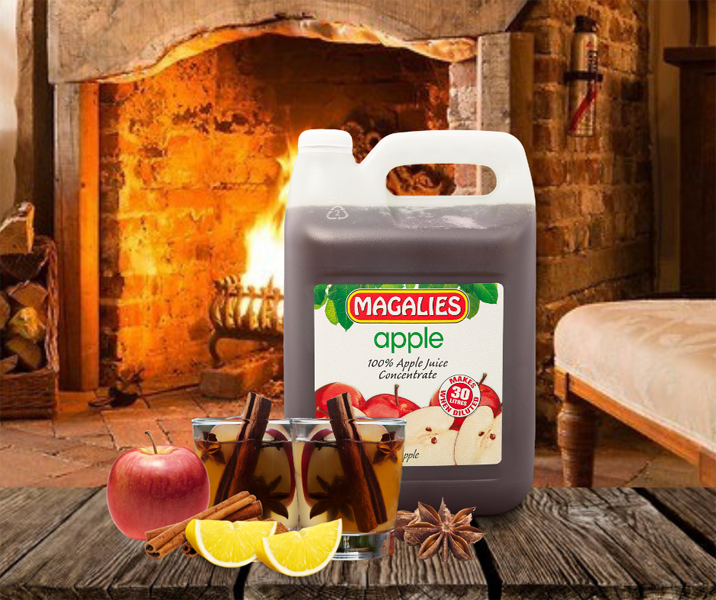 Mulled apple juice – “THE EL FUEGO DE MANZANA” (The Apple-Fire)”